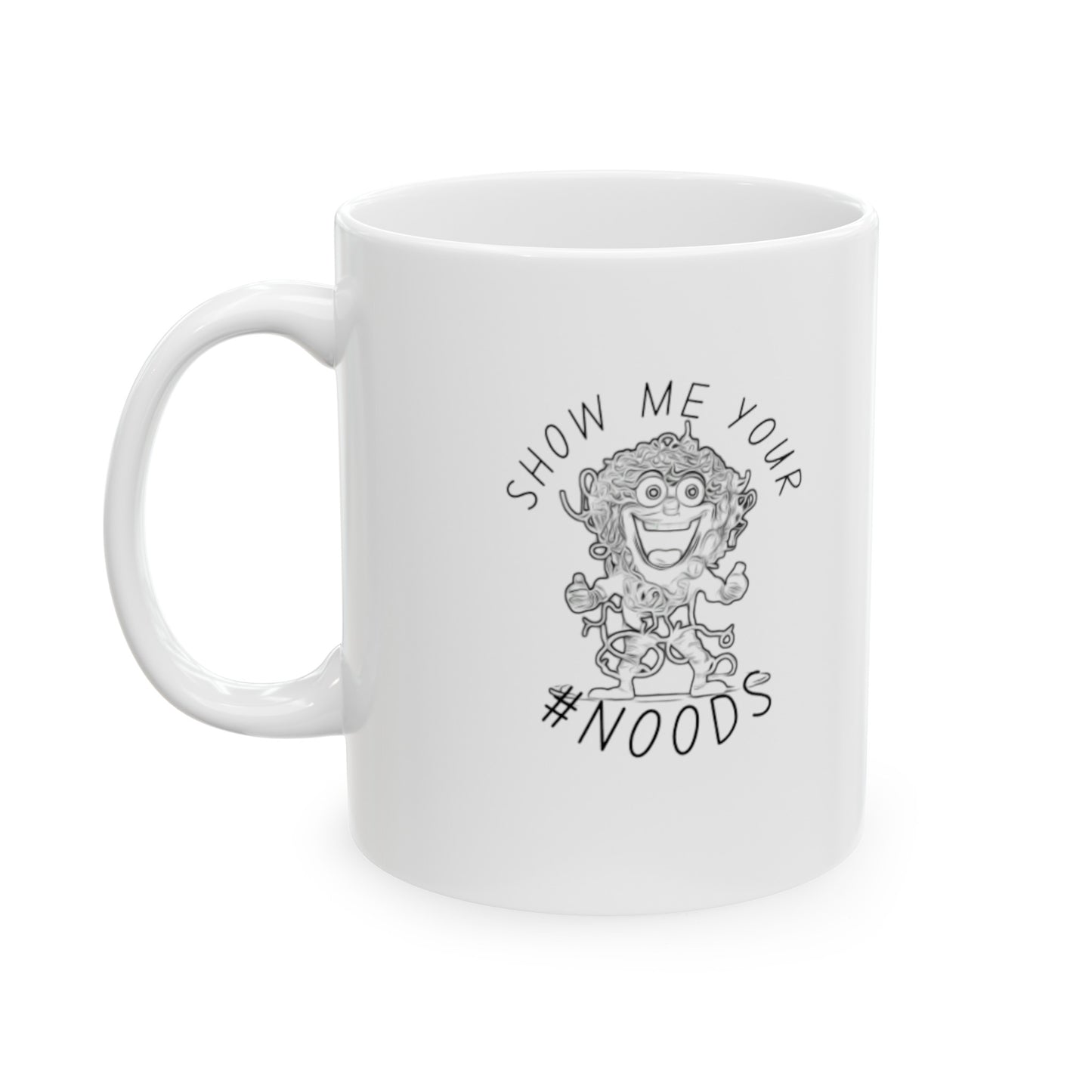 NOODS Ceramic Mug, (11oz)