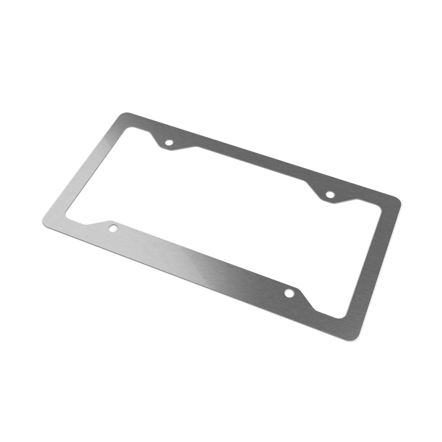 Control Token Metal License Plate Frame