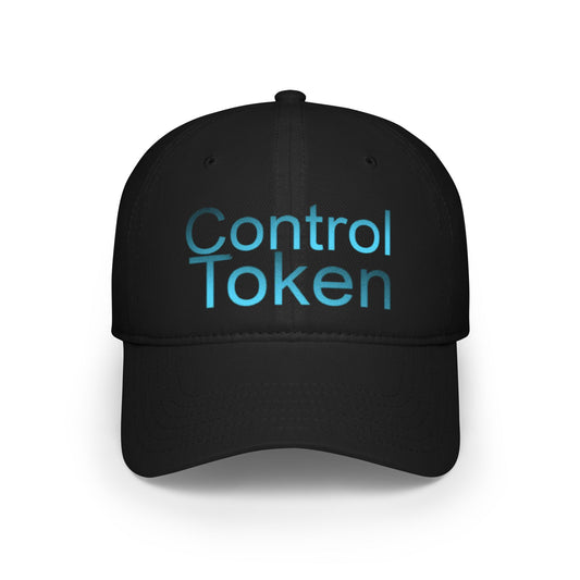 Control Token Low Profile Baseball Cap