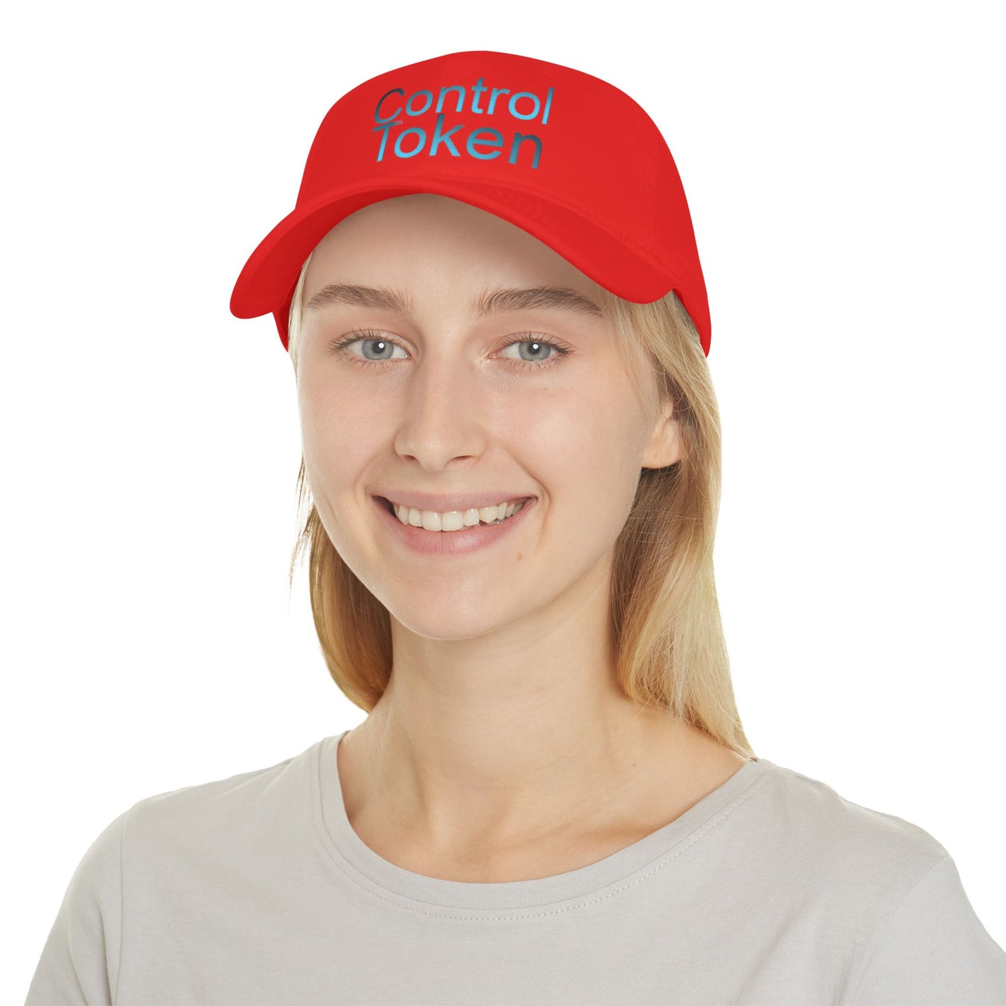 Control Token Low Profile Baseball Cap