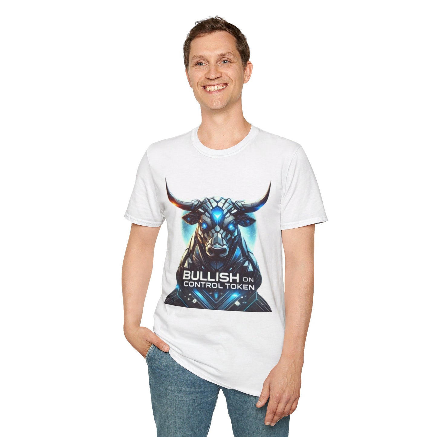 Bullish on CONTROL TOKEN Unisex Softstyle T-Shirt