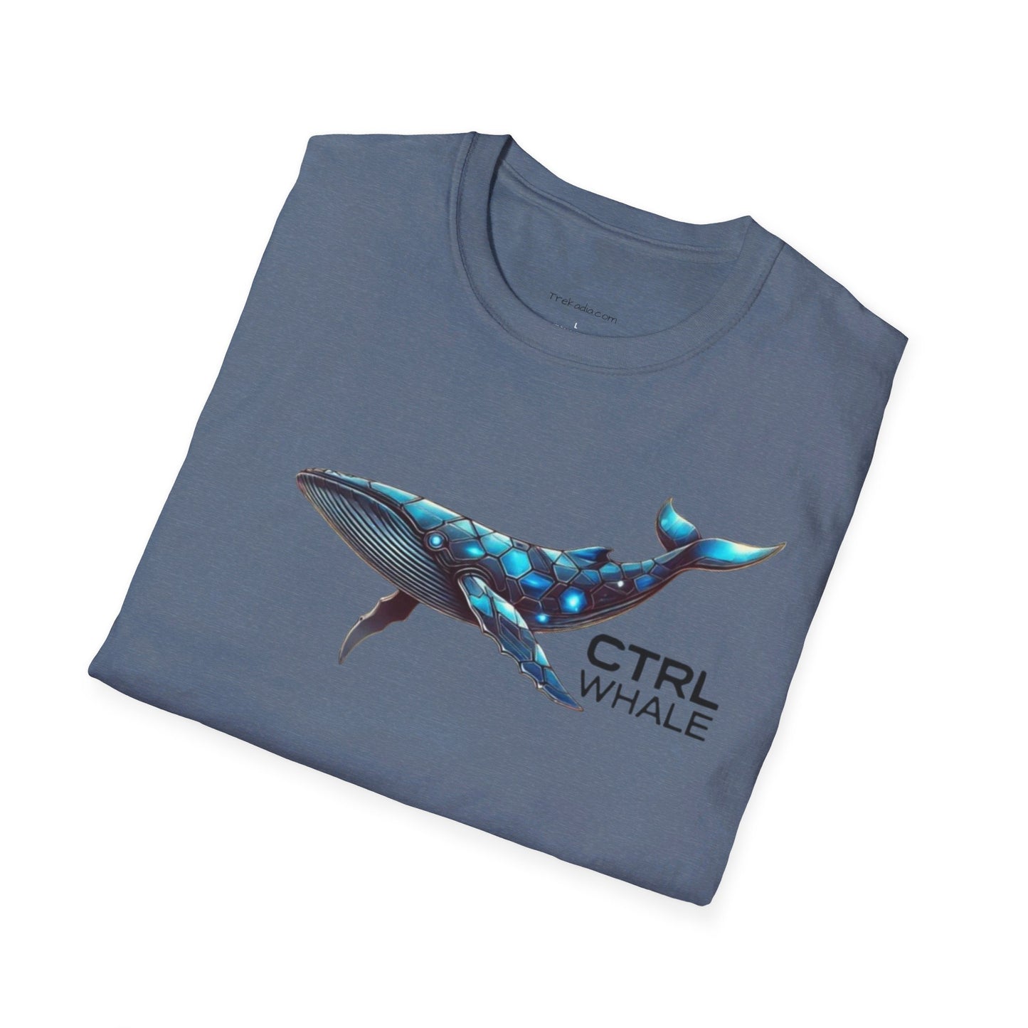 CONTROL TOKEN Whale Unisex Softstyle T-Shirt