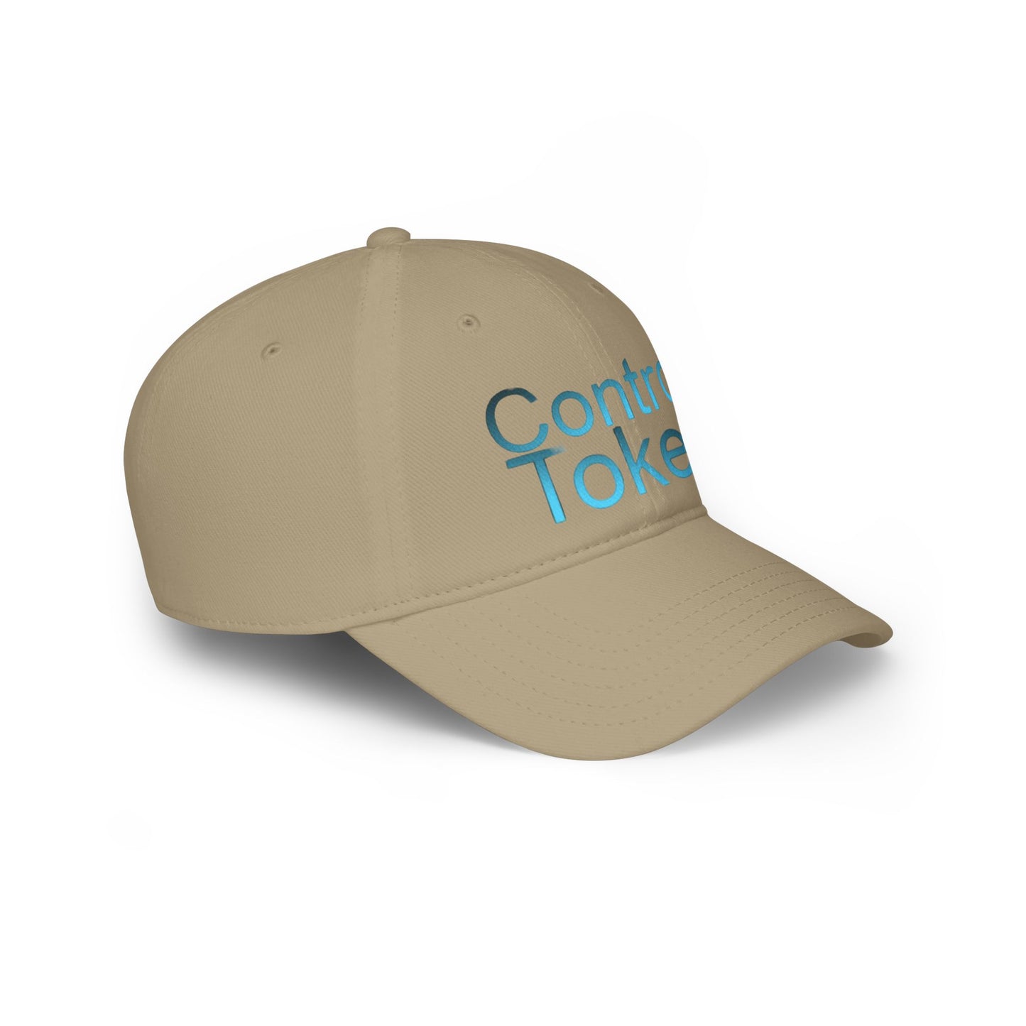 Control Token Low Profile Baseball Cap