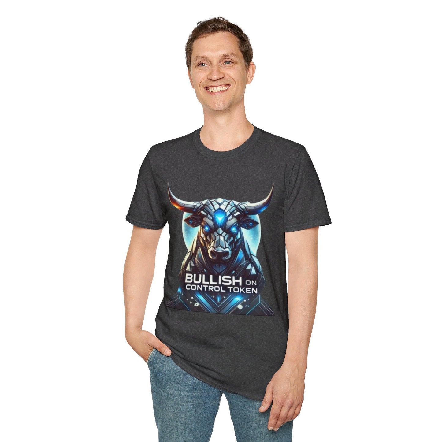 Bullish on CONTROL TOKEN Unisex Softstyle T-Shirt