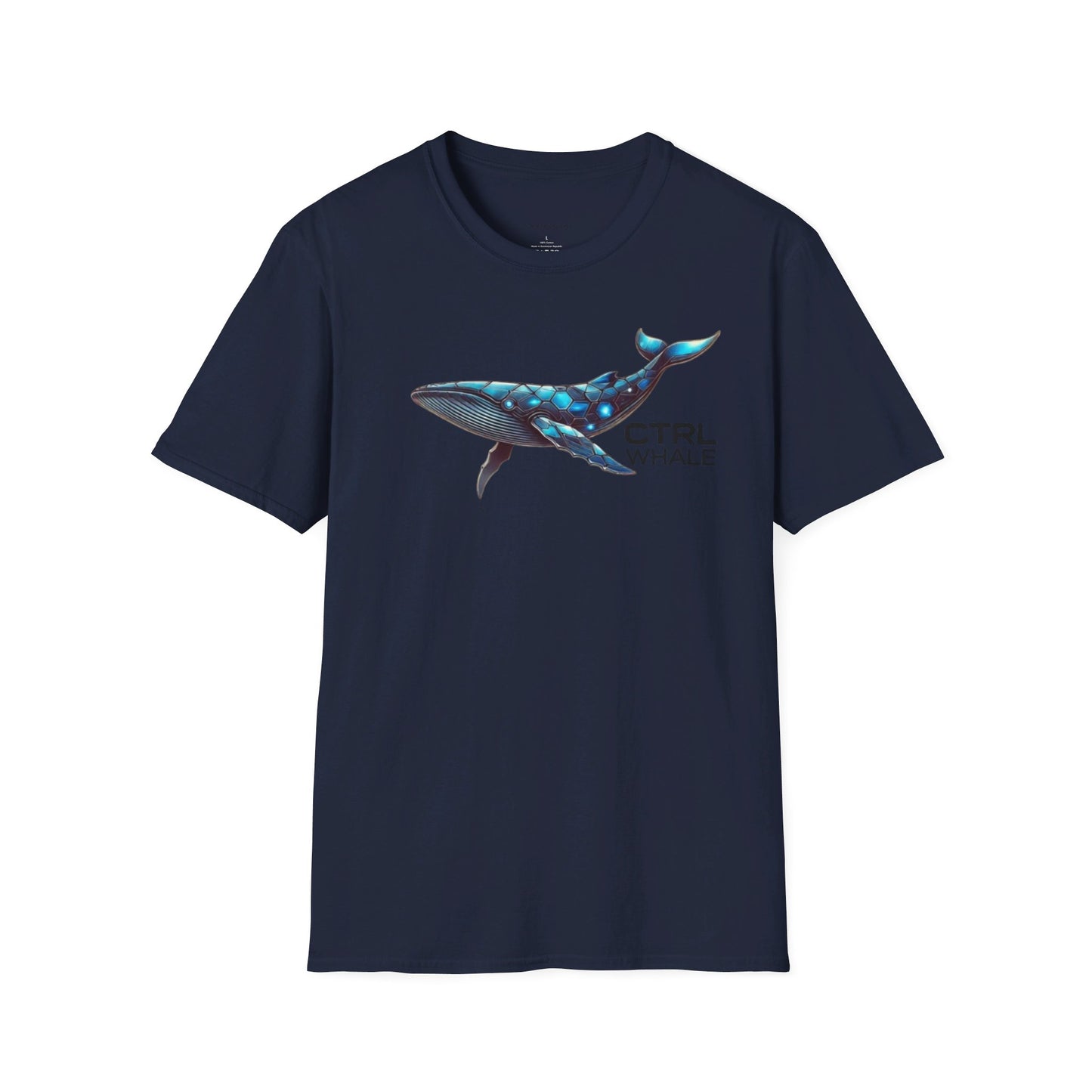 CONTROL TOKEN Whale Unisex Softstyle T-Shirt