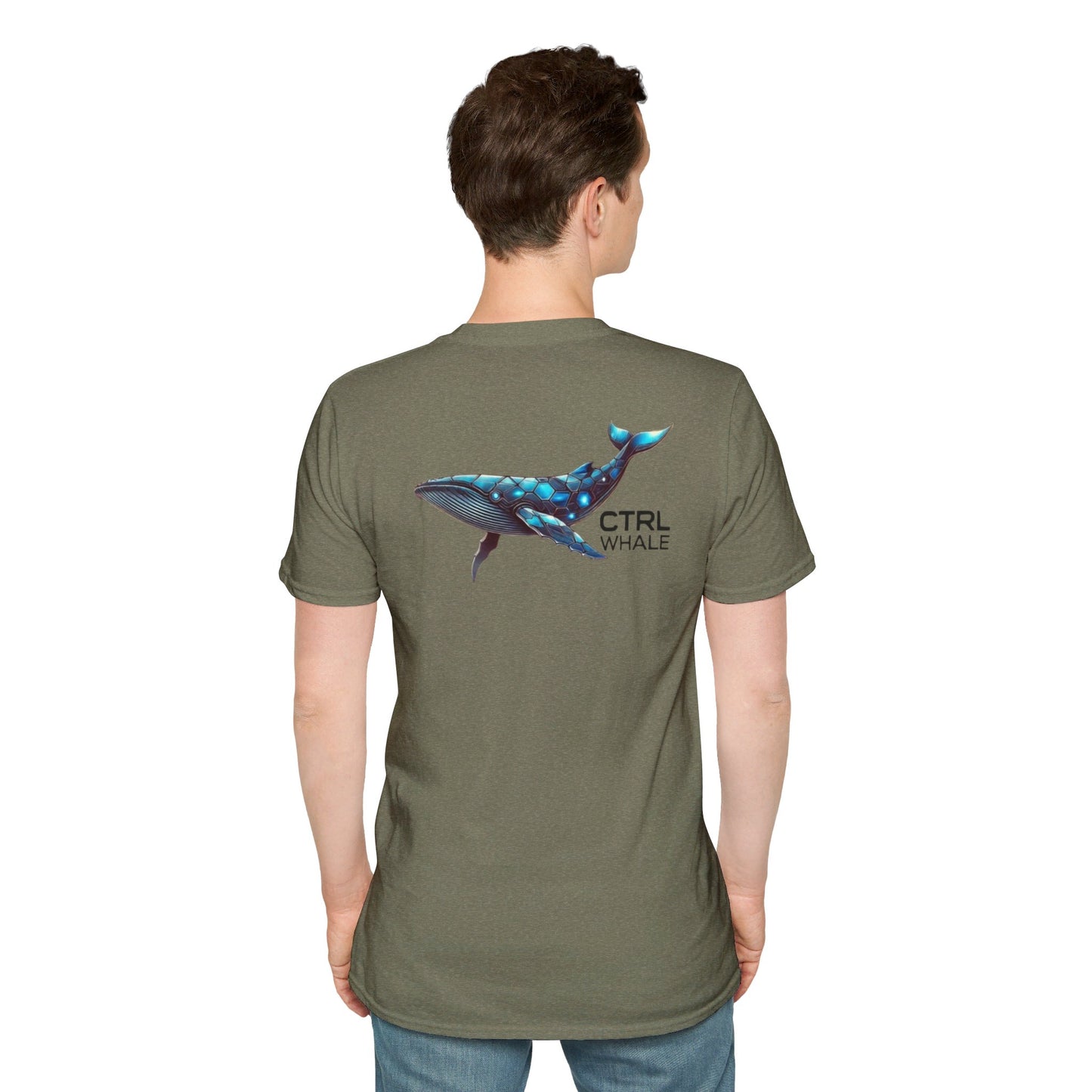 CONTROL TOKEN Whale Unisex Softstyle T-Shirt