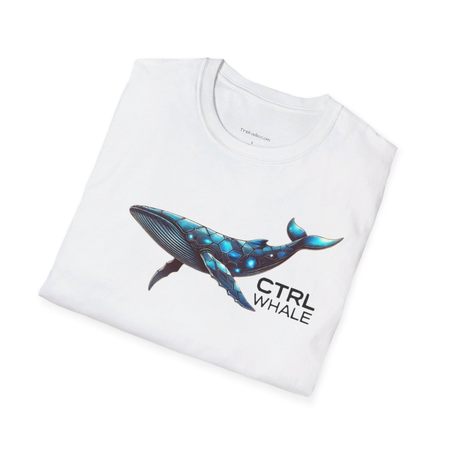 CONTROL TOKEN Whale Unisex Softstyle T-Shirt