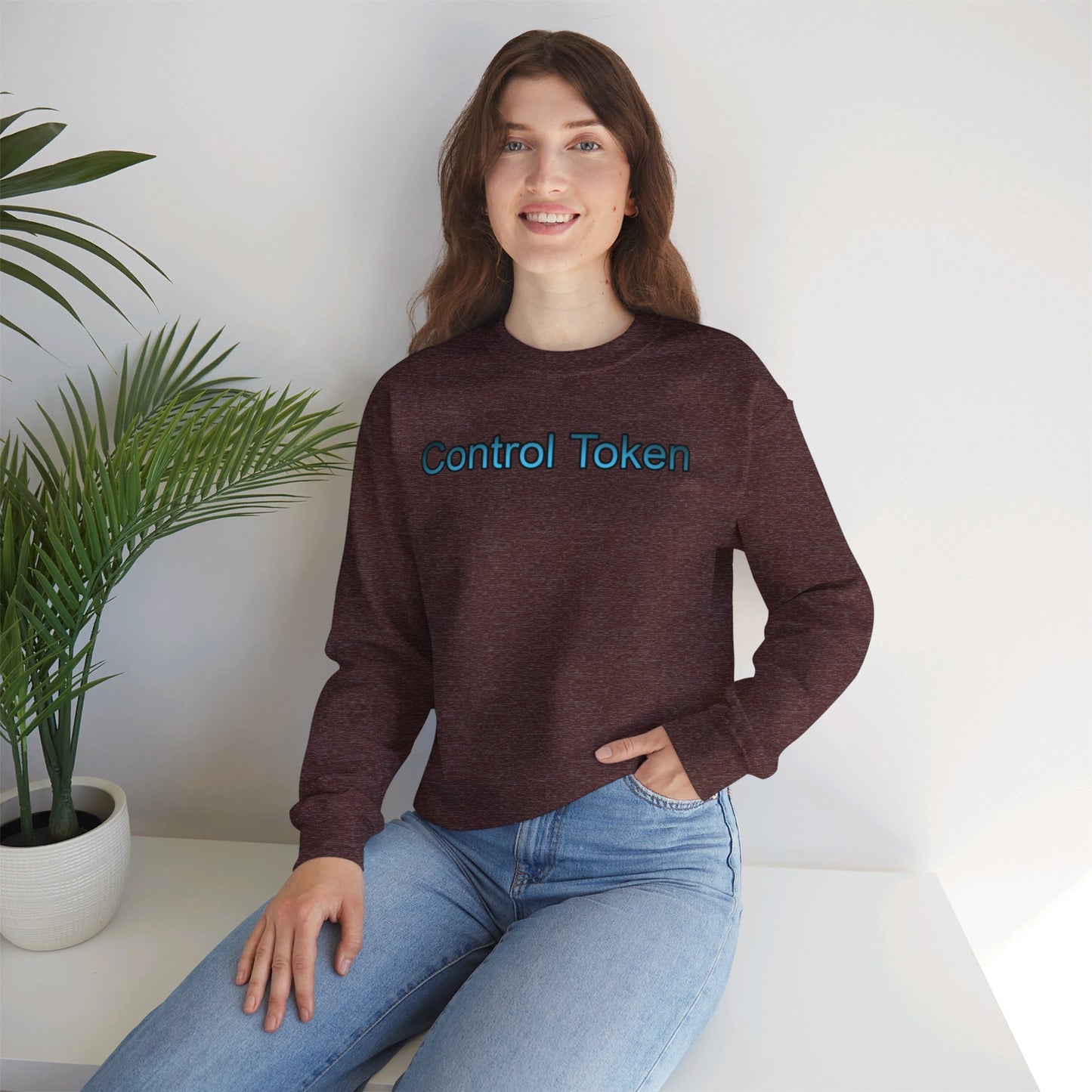 Control Token Unisex Heavy Blend™ Crewneck Sweatshirt