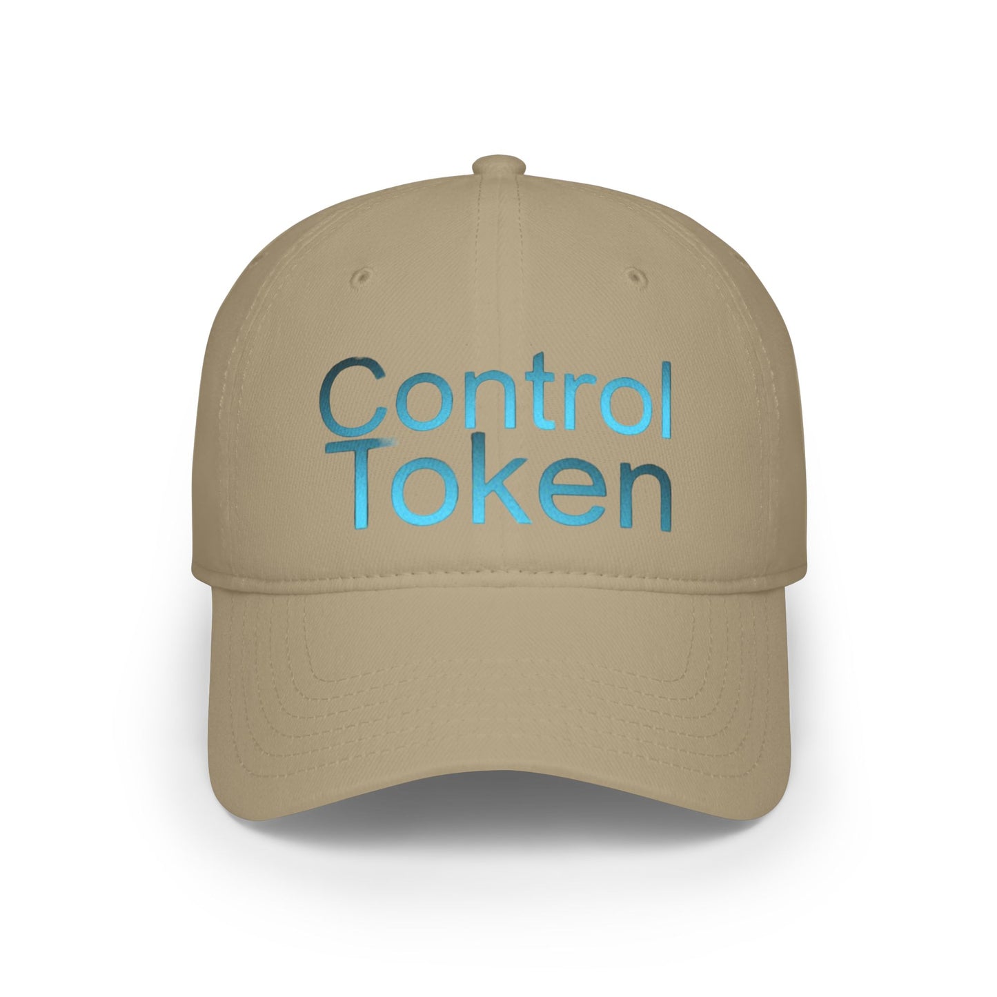 Control Token Low Profile Baseball Cap