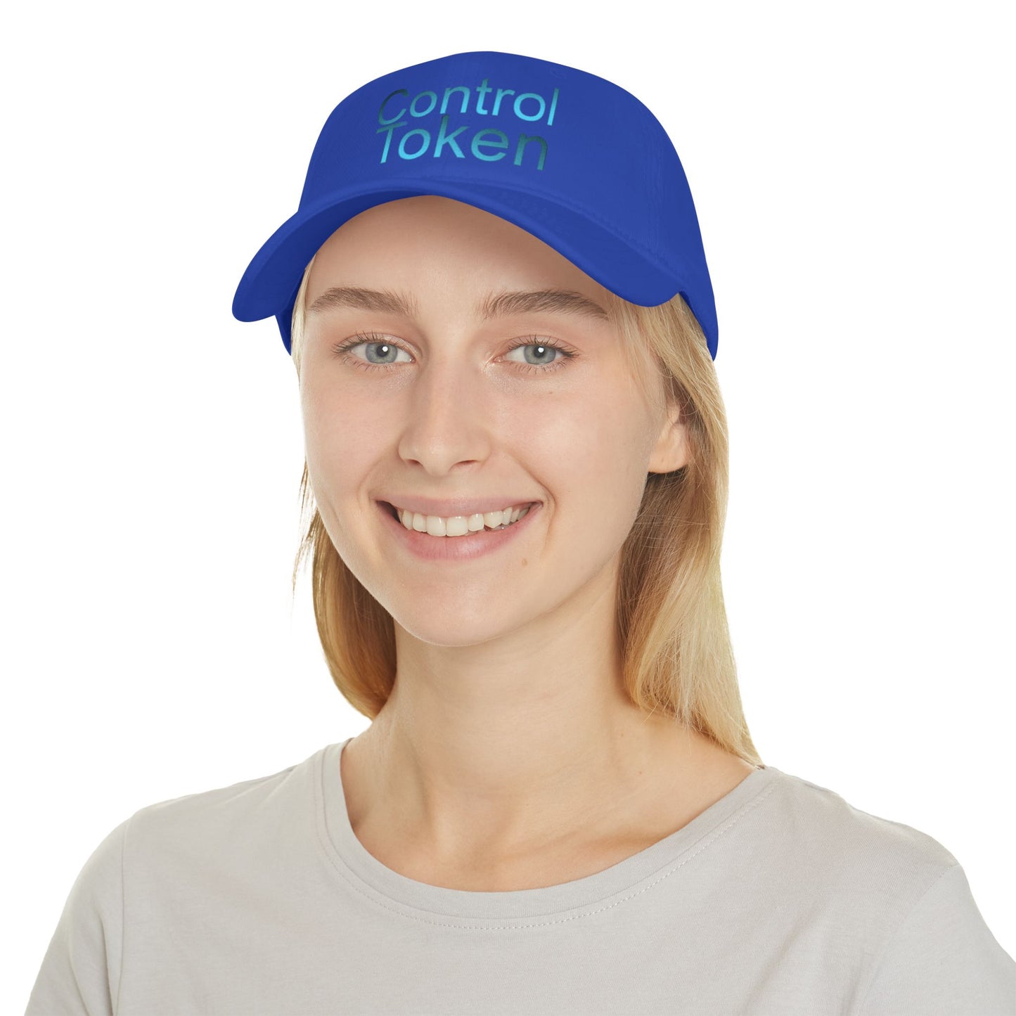 Control Token Low Profile Baseball Cap