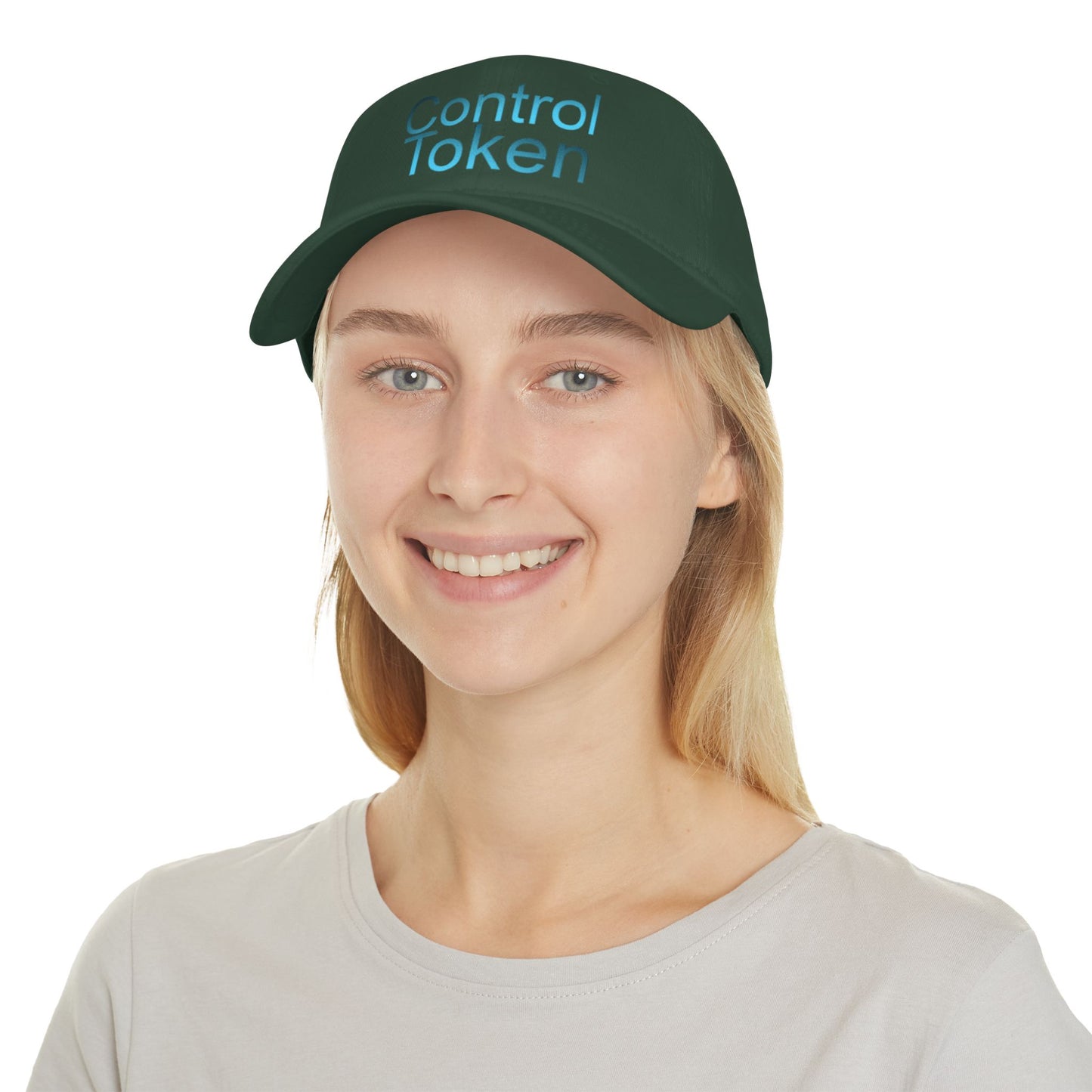 Control Token Low Profile Baseball Cap