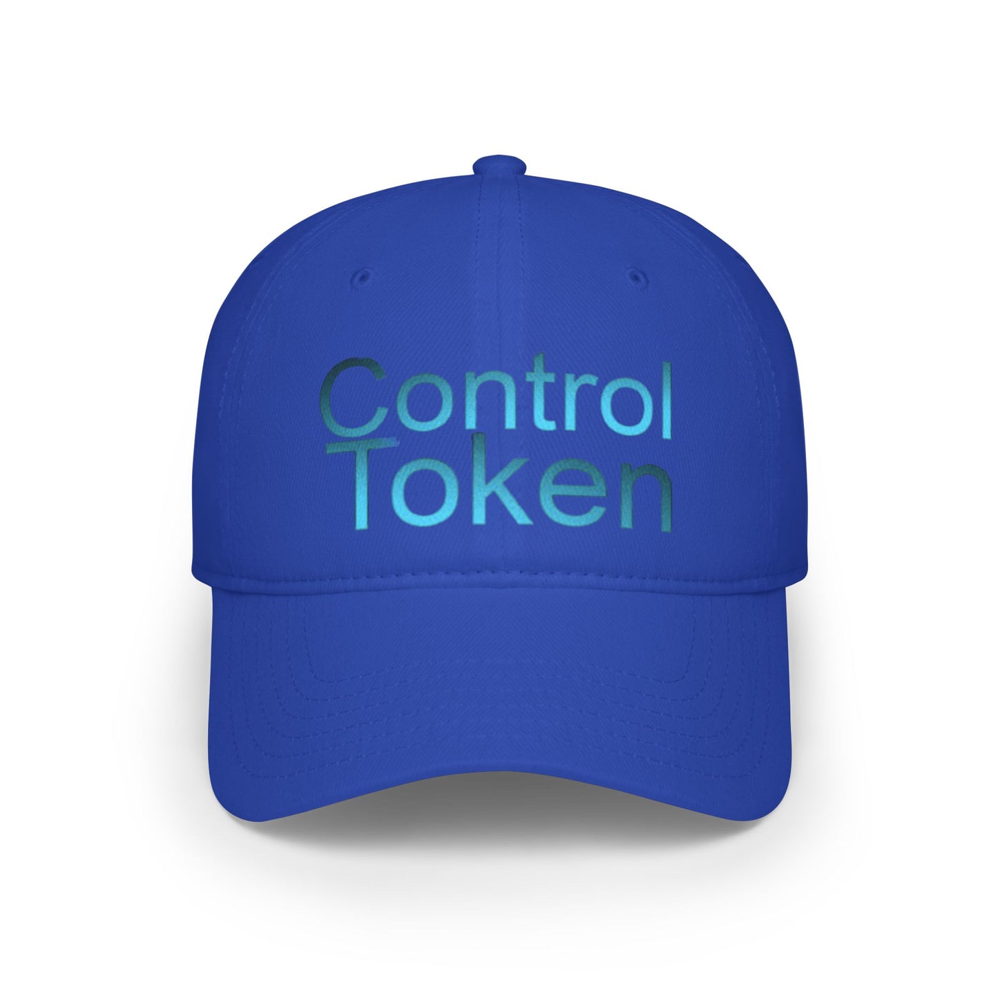 Control Token Low Profile Baseball Cap