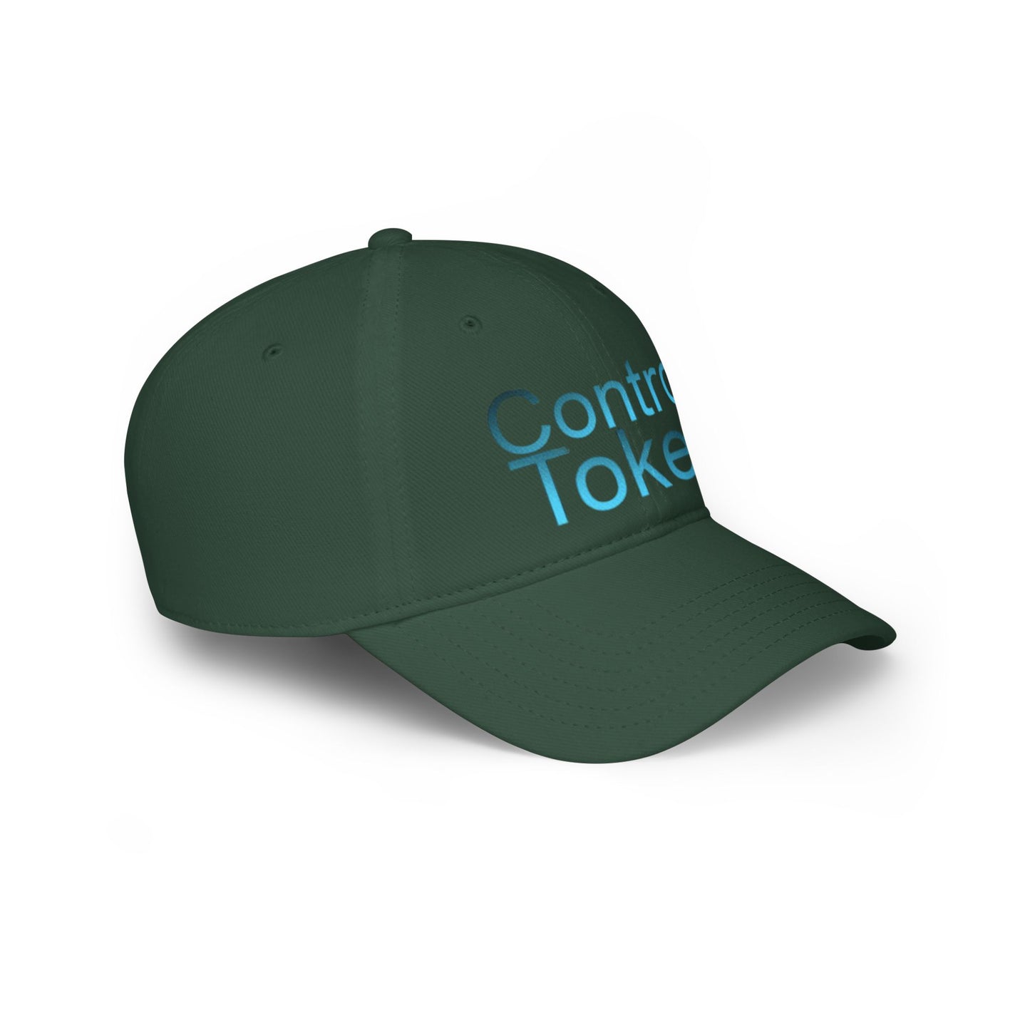 Control Token Low Profile Baseball Cap