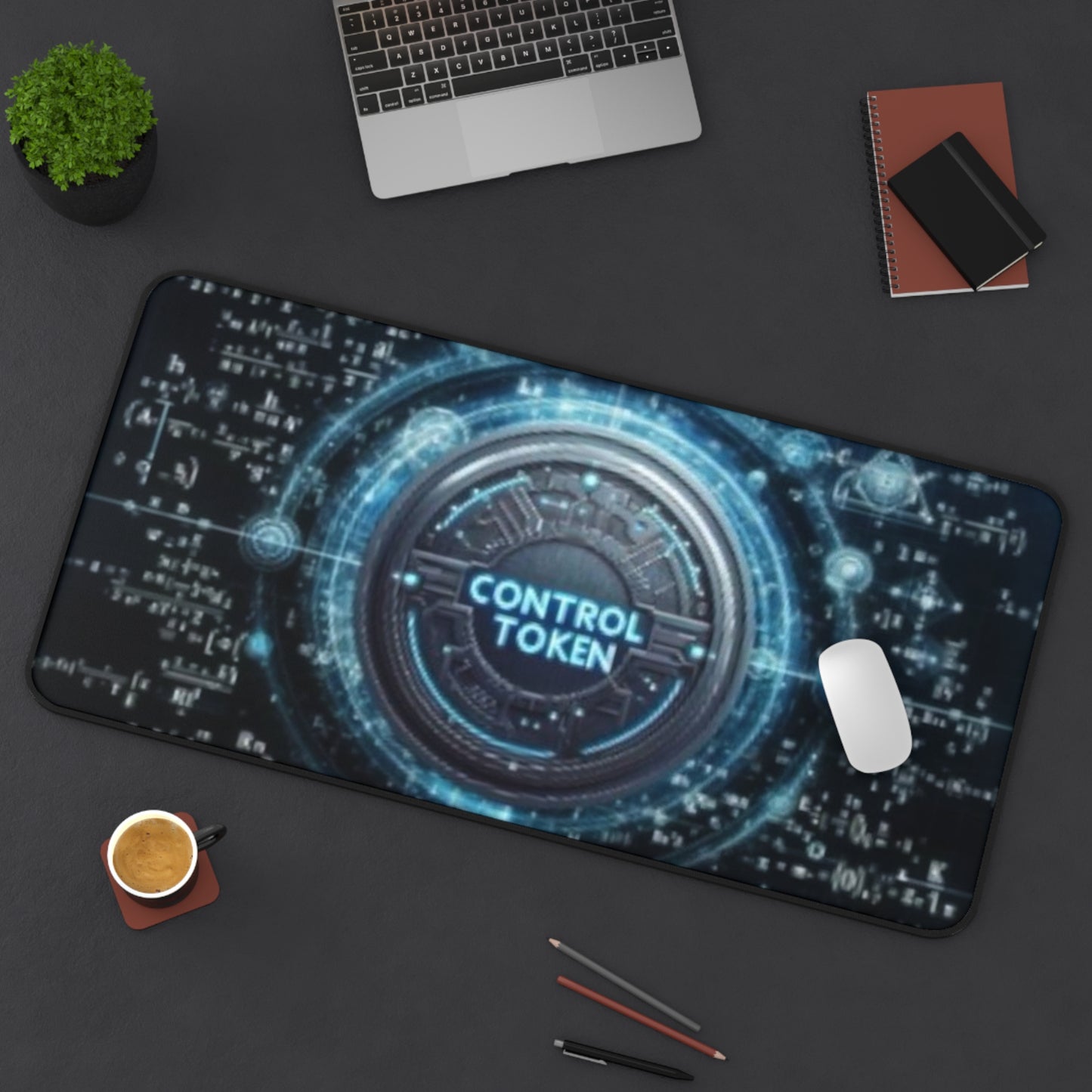 Control Token Desk Mat