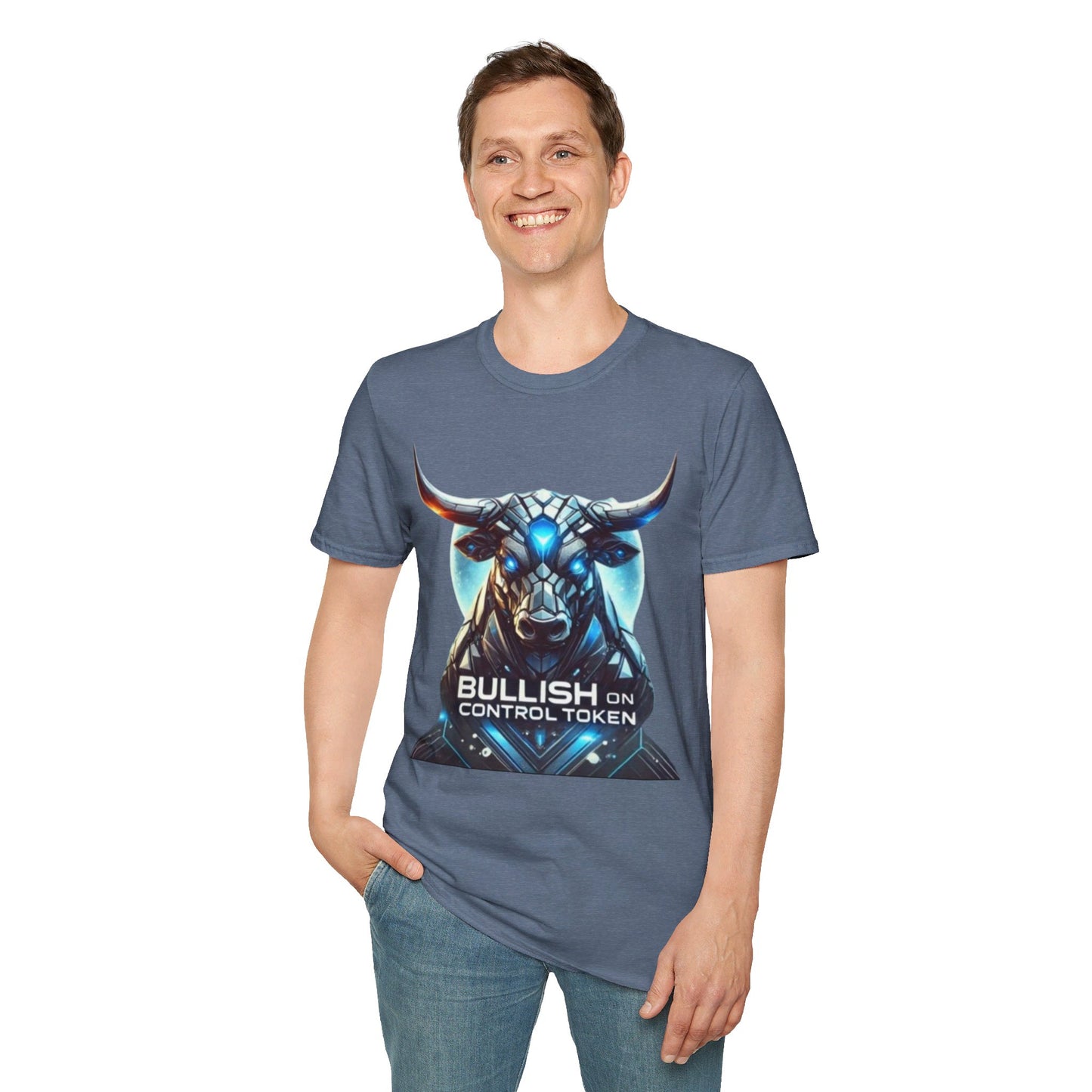 Bullish on CONTROL TOKEN Unisex Softstyle T-Shirt