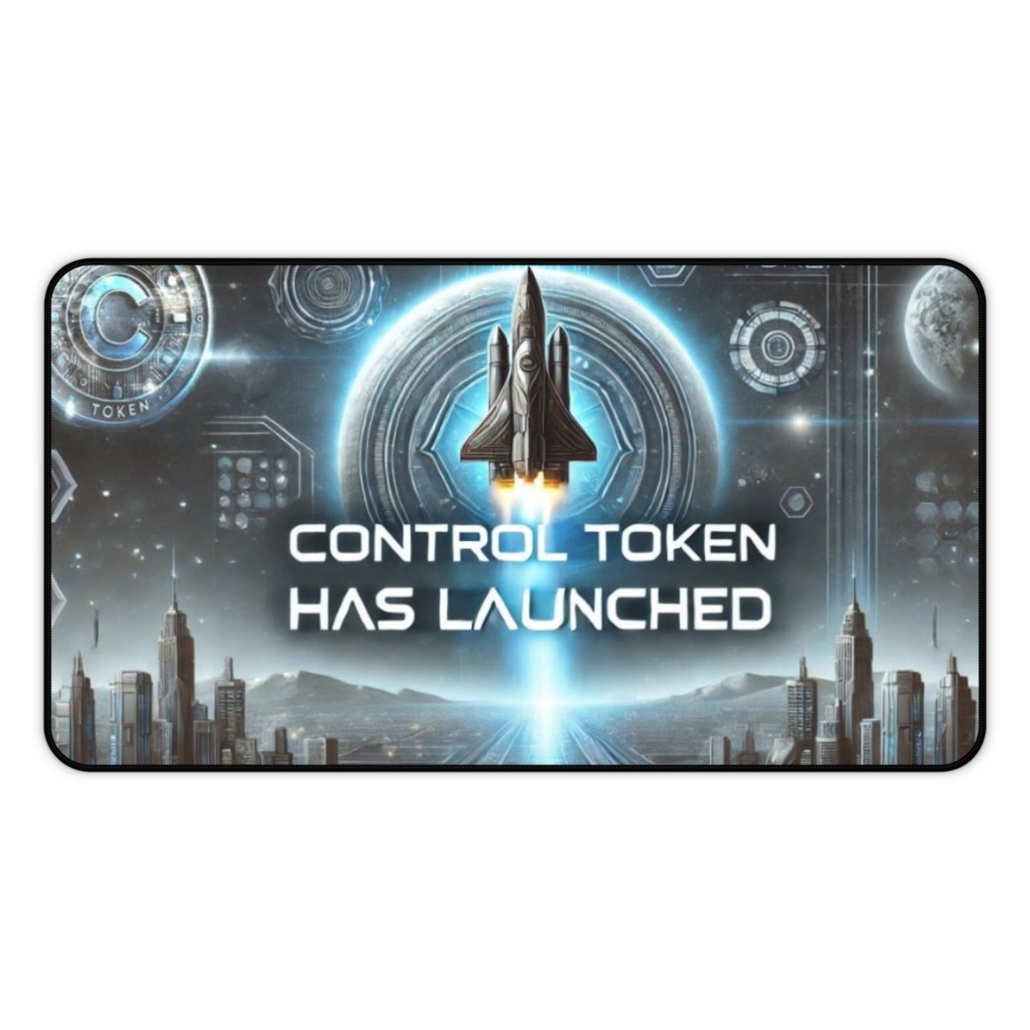 Control Token Desk Mat