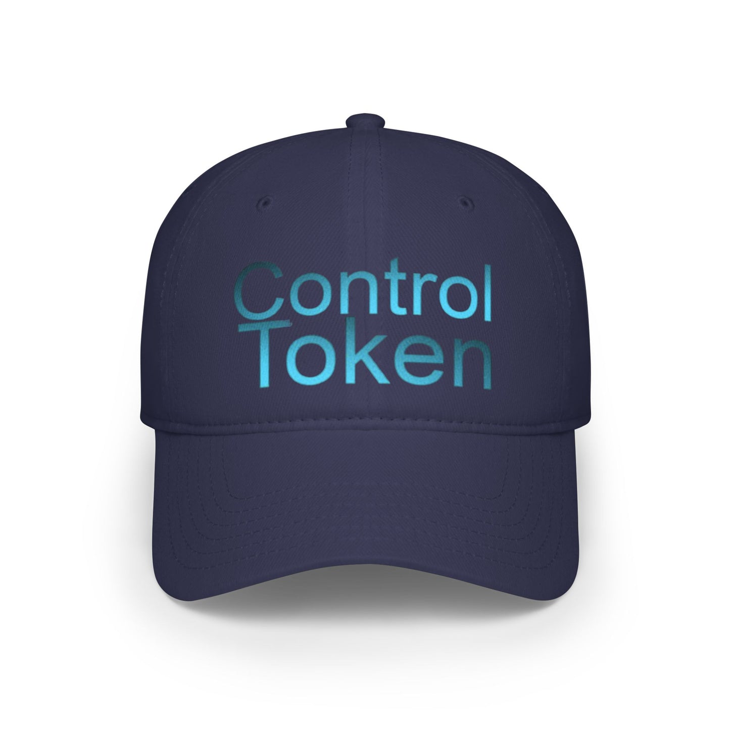 Control Token Low Profile Baseball Cap