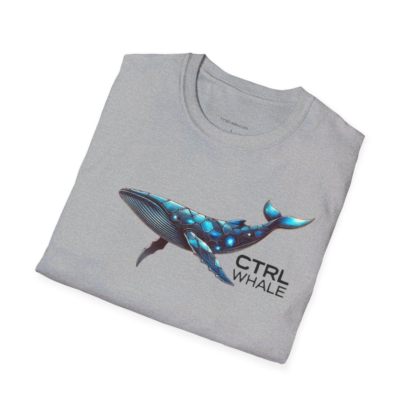 CONTROL TOKEN Whale Unisex Softstyle T-Shirt