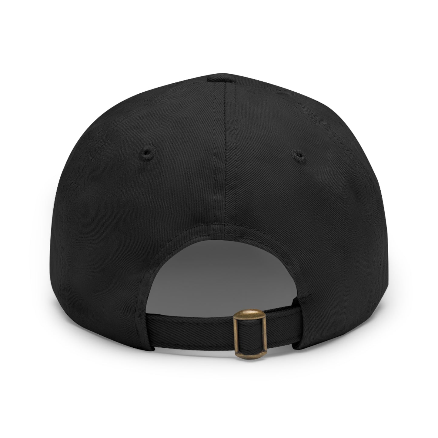 Digity Dawg Hat with Leather Patch (Round)