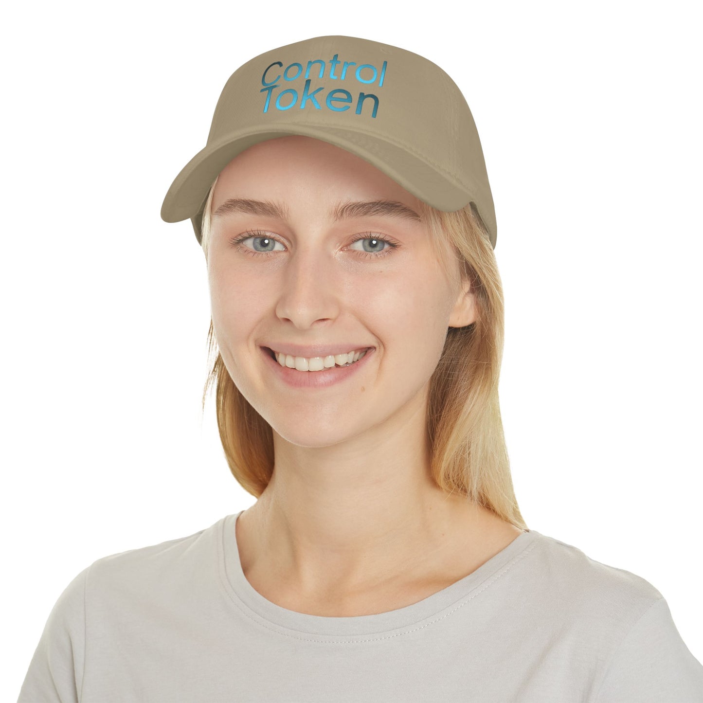 Control Token Low Profile Baseball Cap