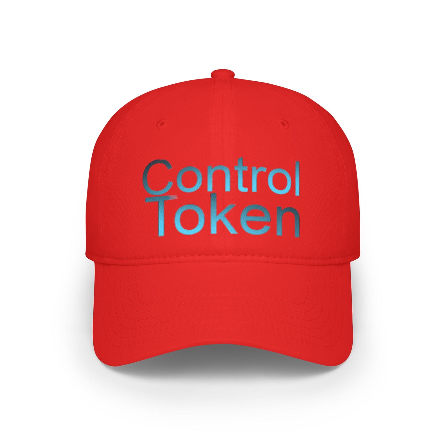 Control Token Low Profile Baseball Cap