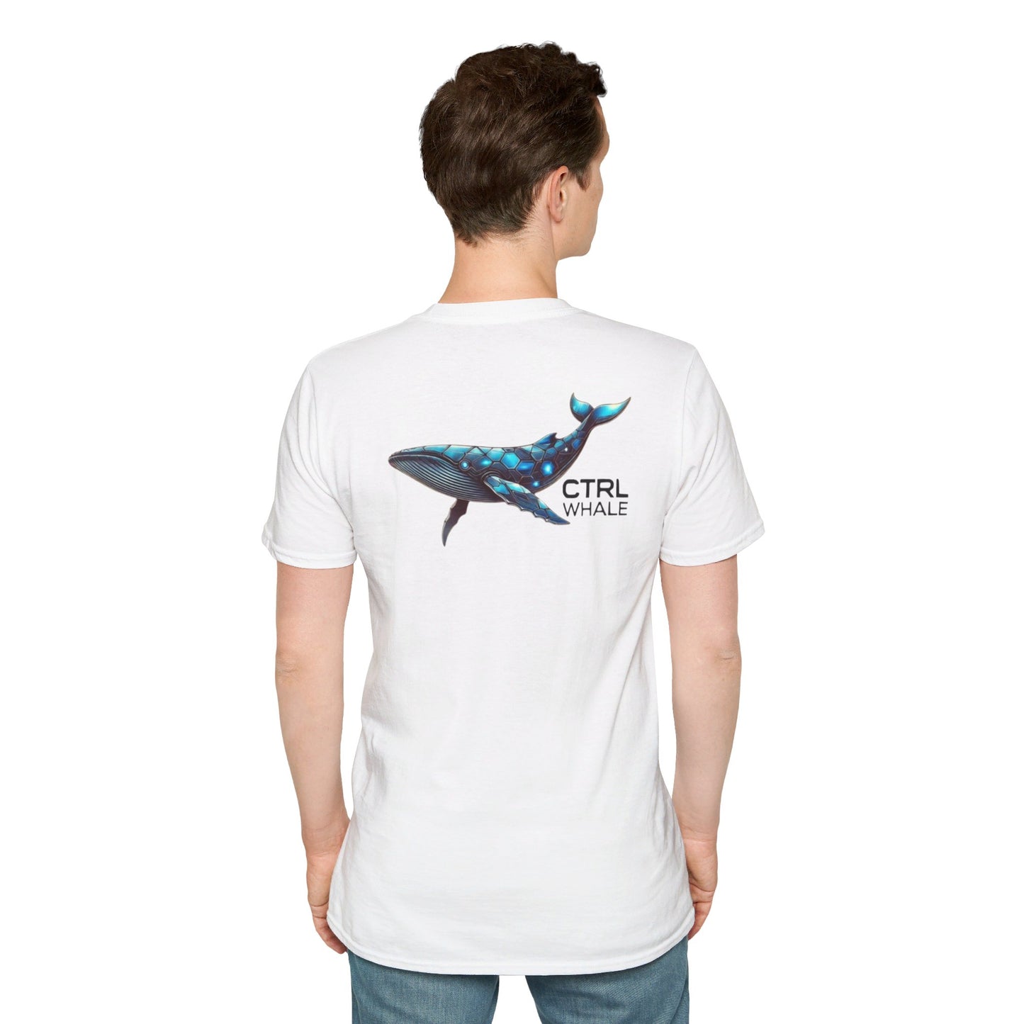 CONTROL TOKEN Whale Unisex Softstyle T-Shirt