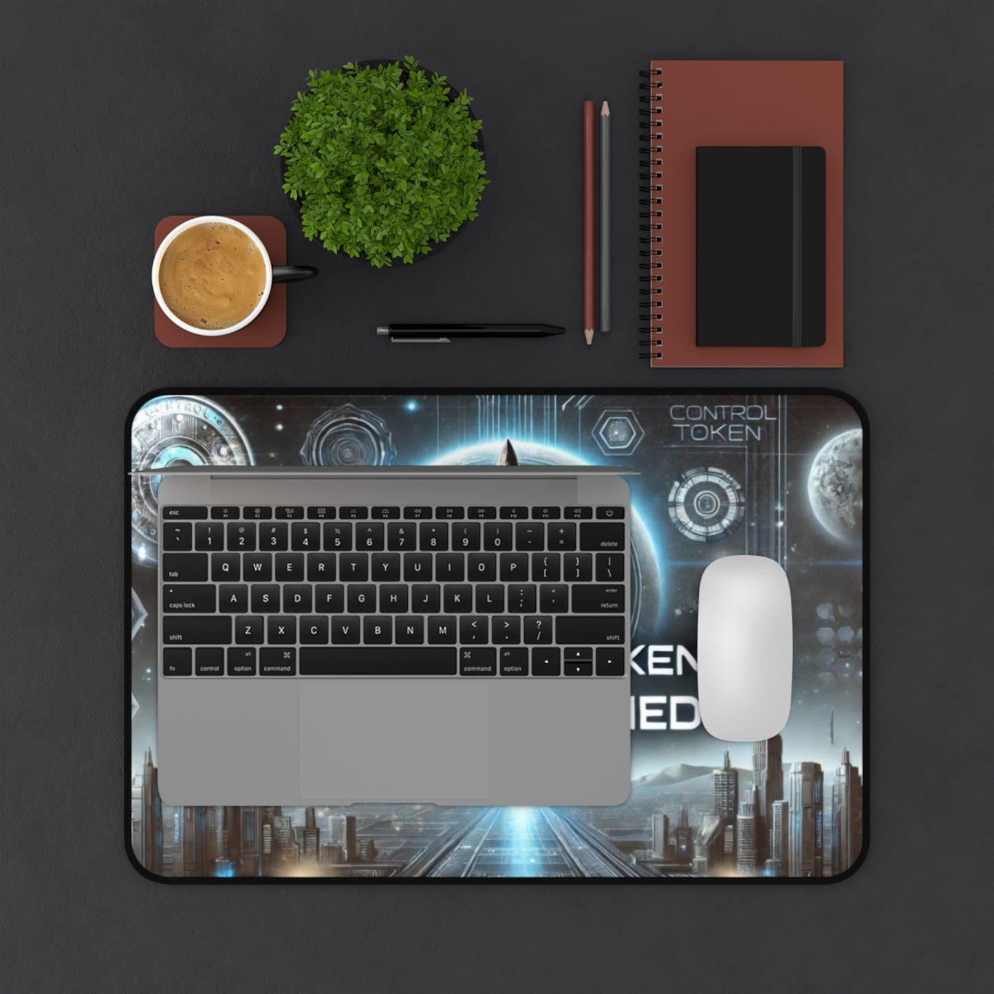 Control Token Desk Mat