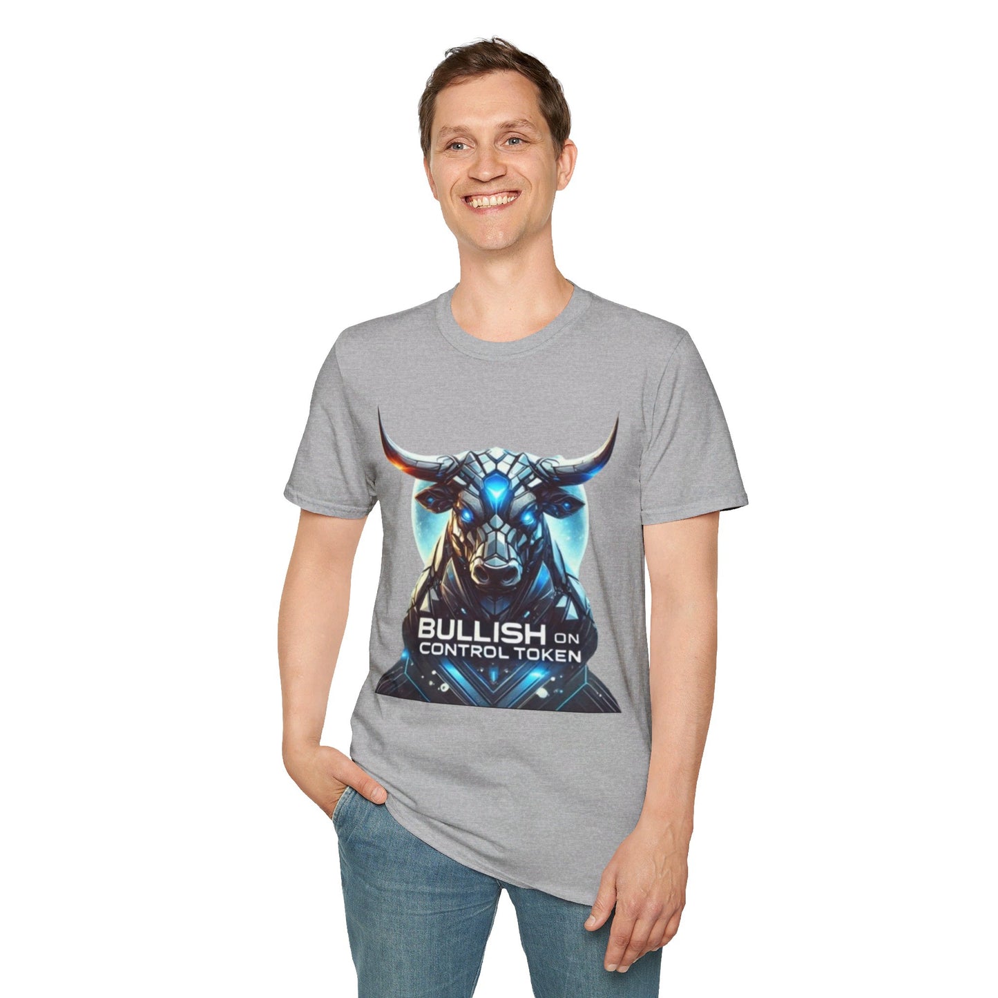 Bullish on CONTROL TOKEN Unisex Softstyle T-Shirt