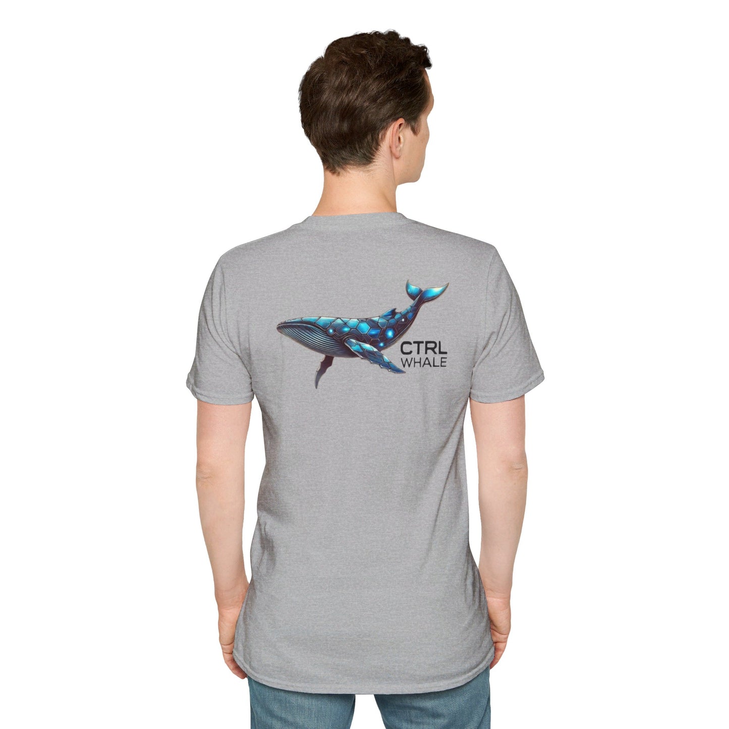 CONTROL TOKEN Whale Unisex Softstyle T-Shirt