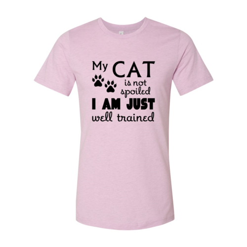 My Cat Is Not Spoiled Shirt