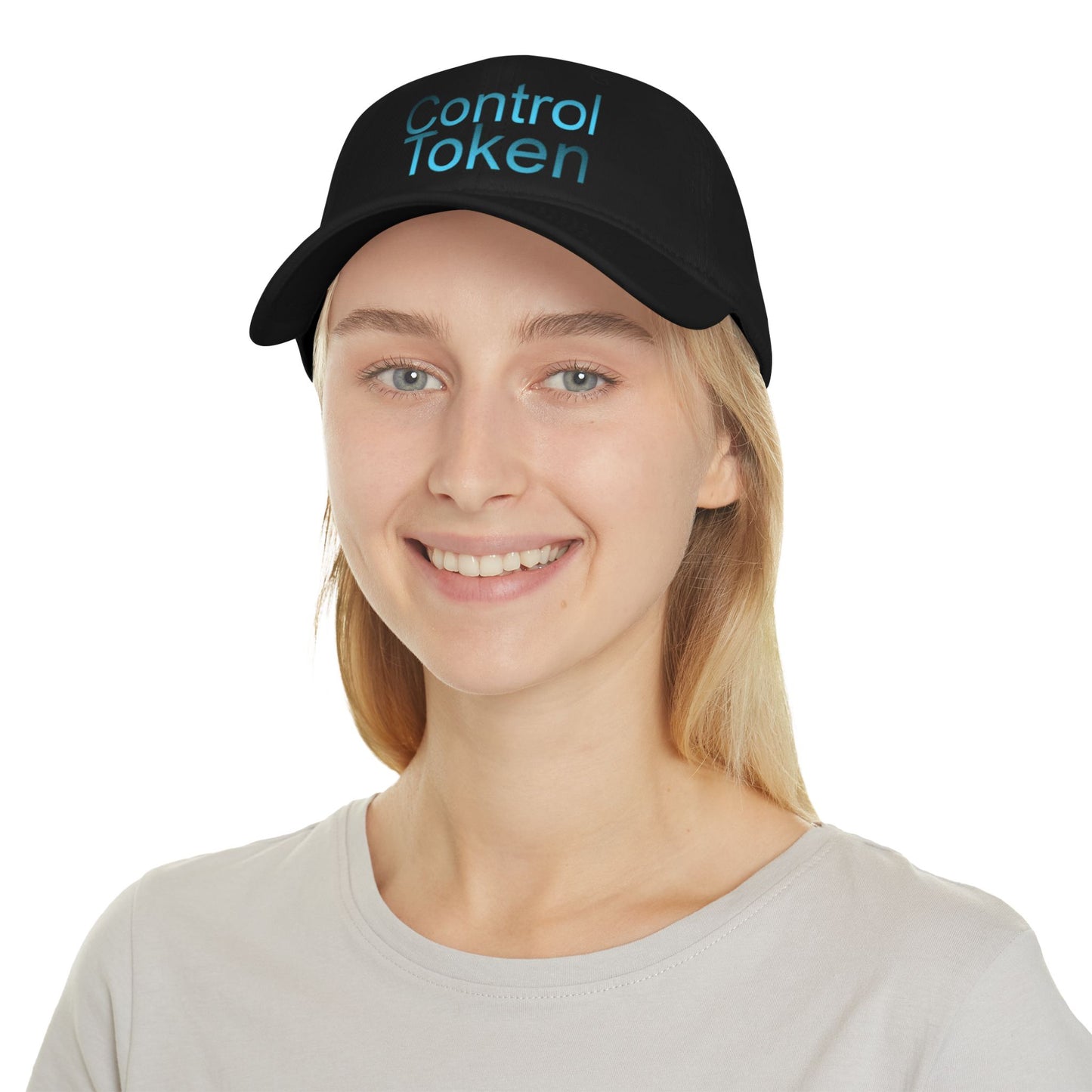 Control Token Low Profile Baseball Cap