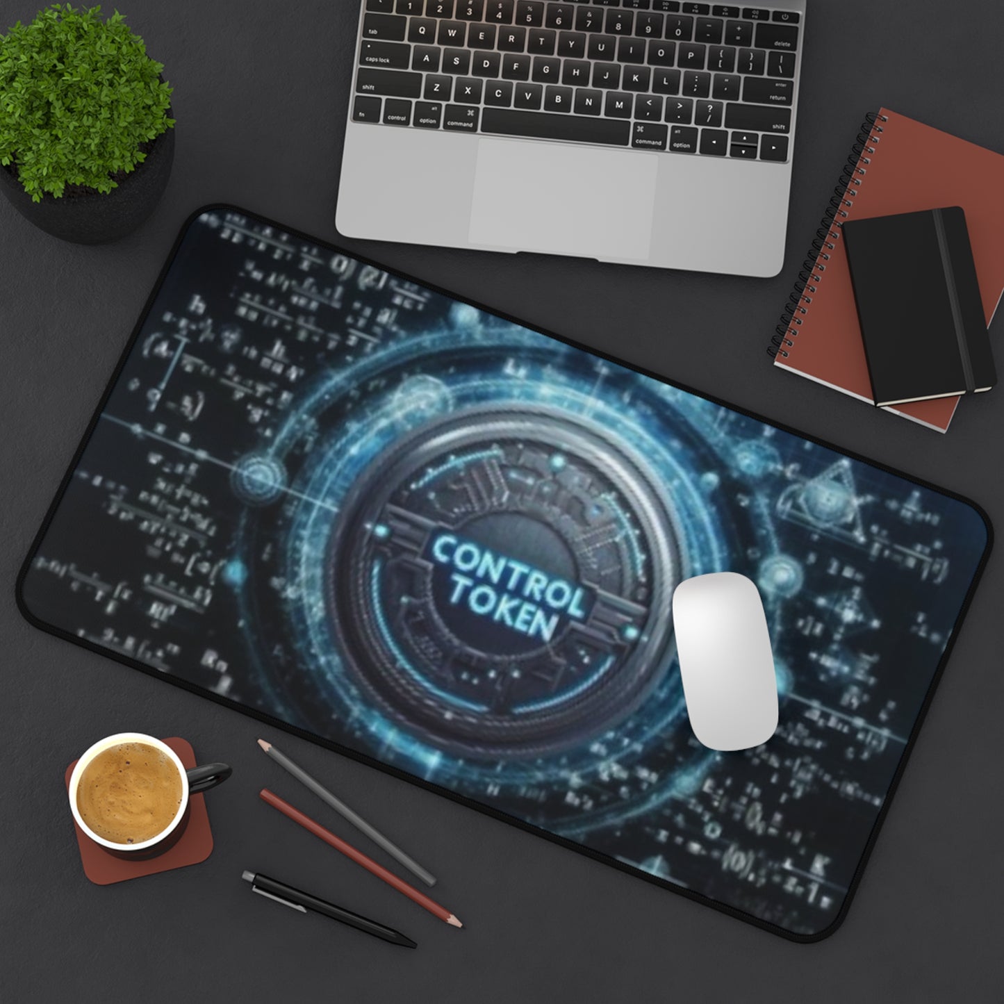 Control Token Desk Mat