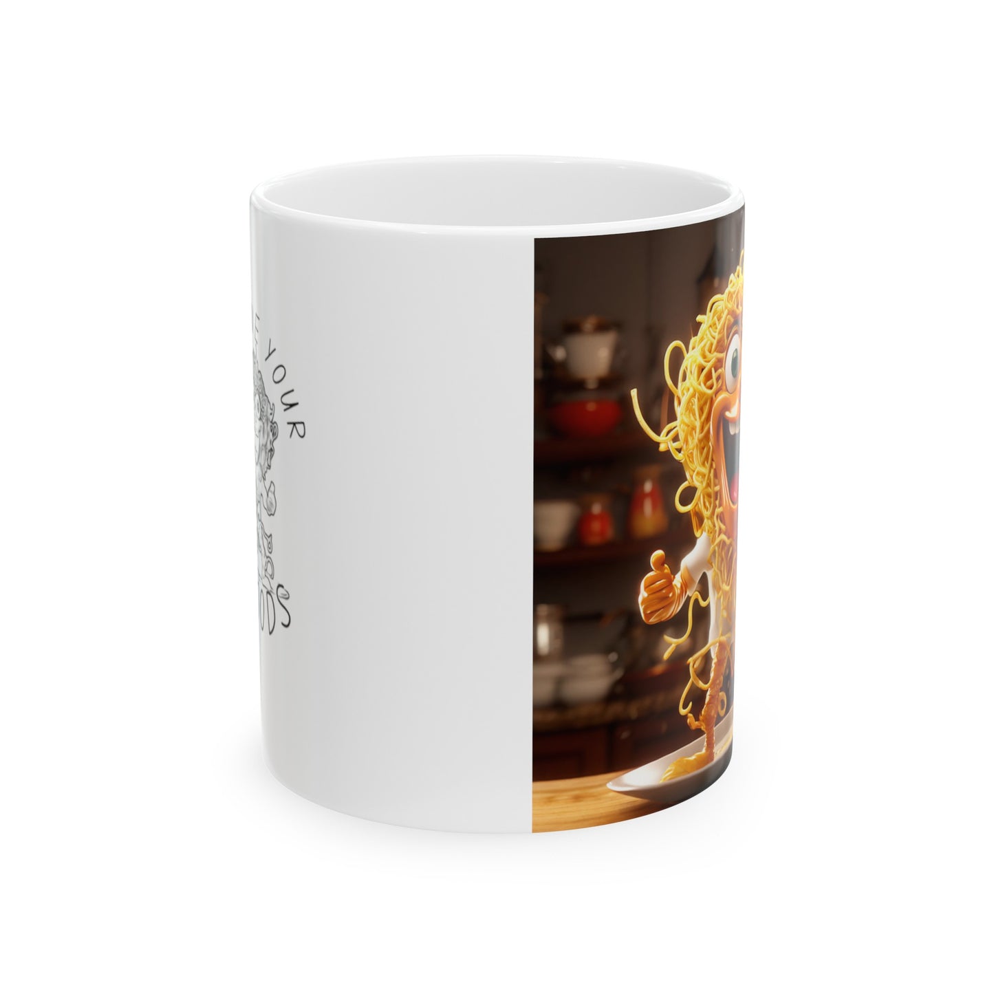 NOODS Ceramic Mug, (11oz)