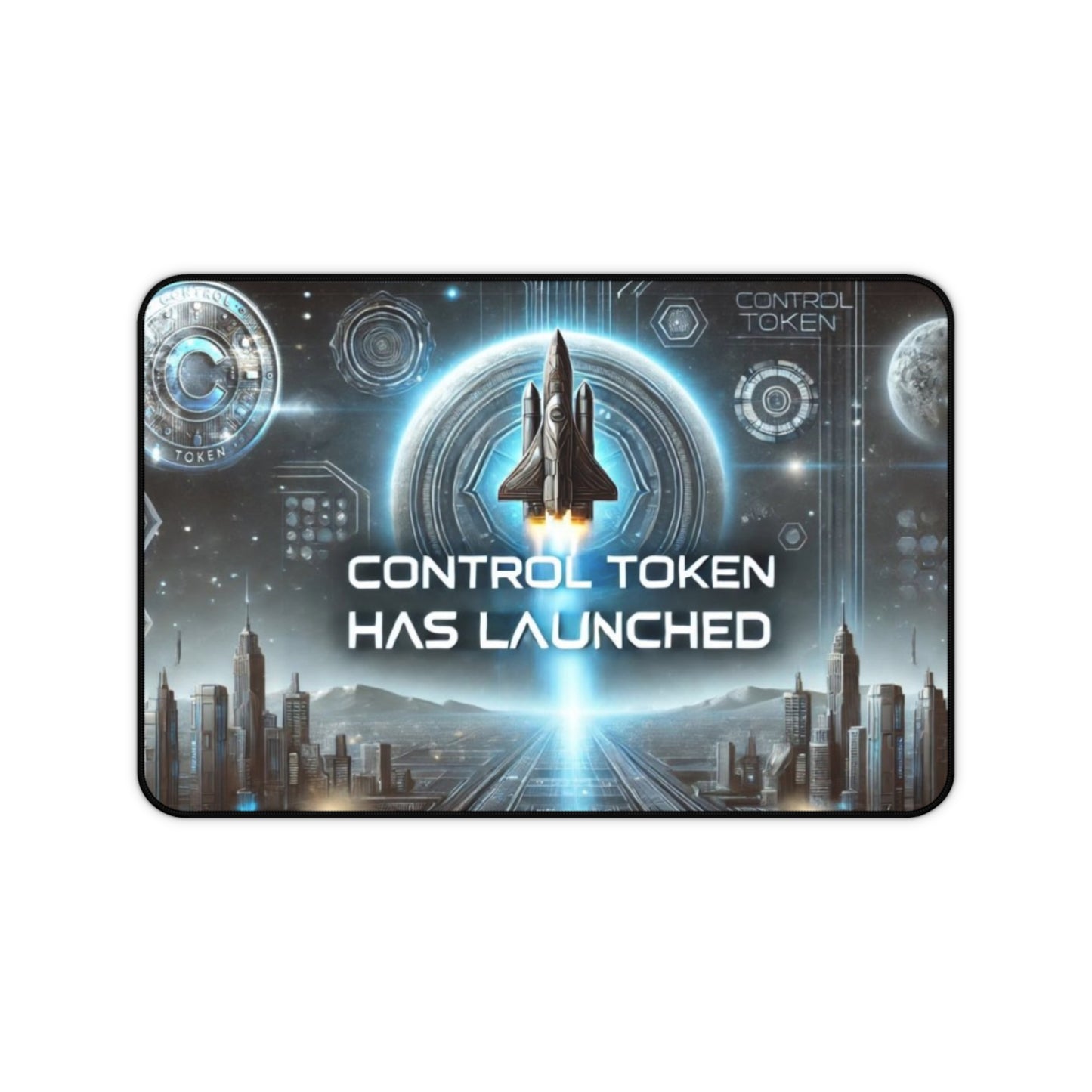 Control Token Desk Mat