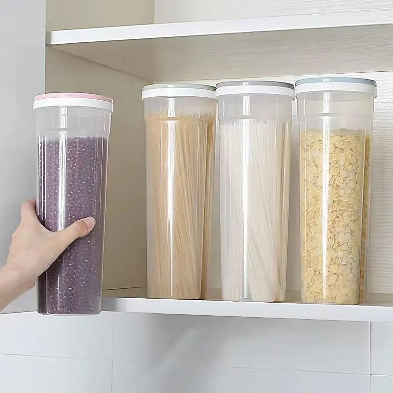 Noodle Sealed Storage Tank Food Storage Box PP Cereal Grain Containers Spaghetti Pasta Noodles Organizer Crisper Kitchen Tools