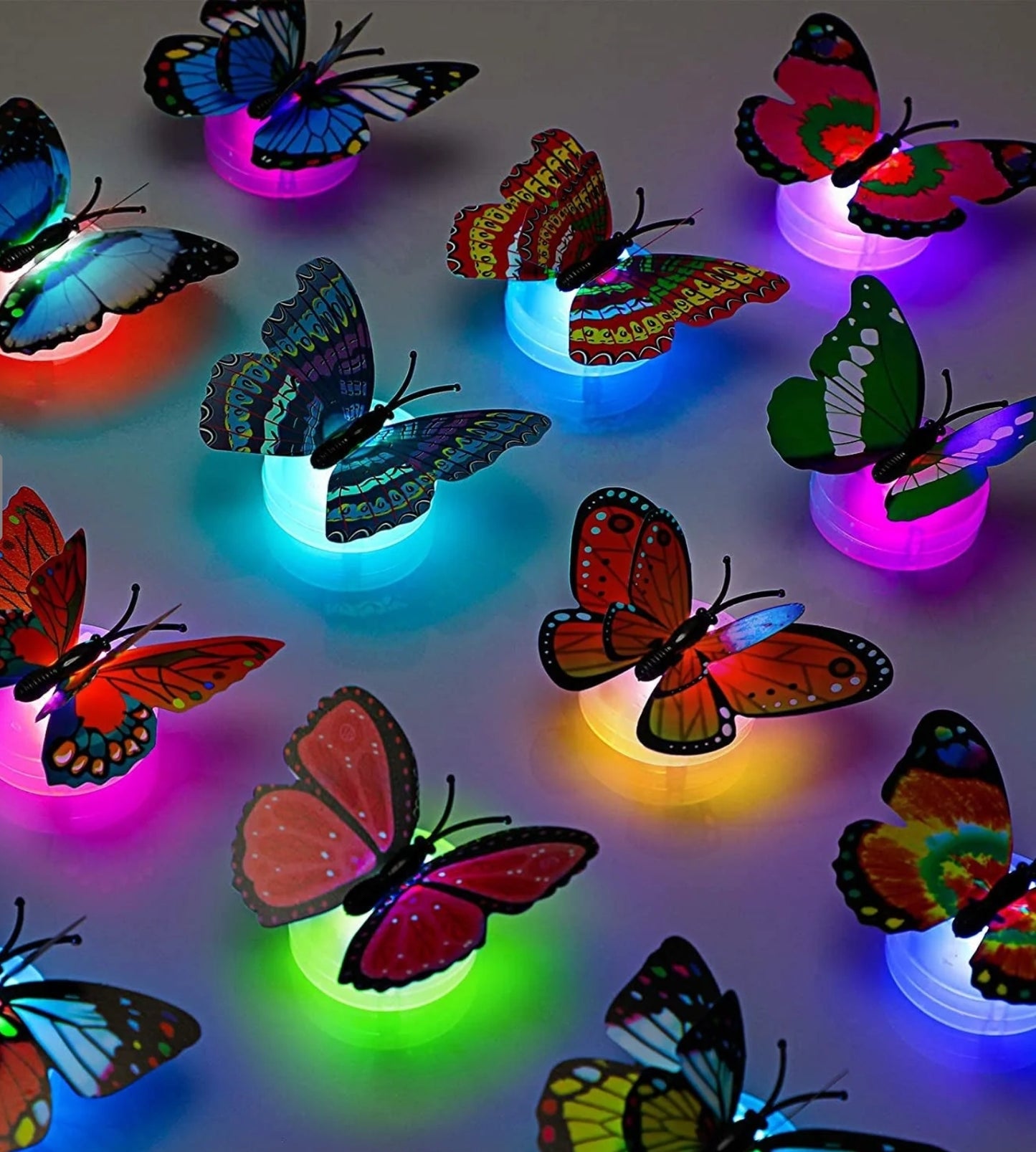 The Butterfly 3D Night Lamp Comes with 3D Illusion Design